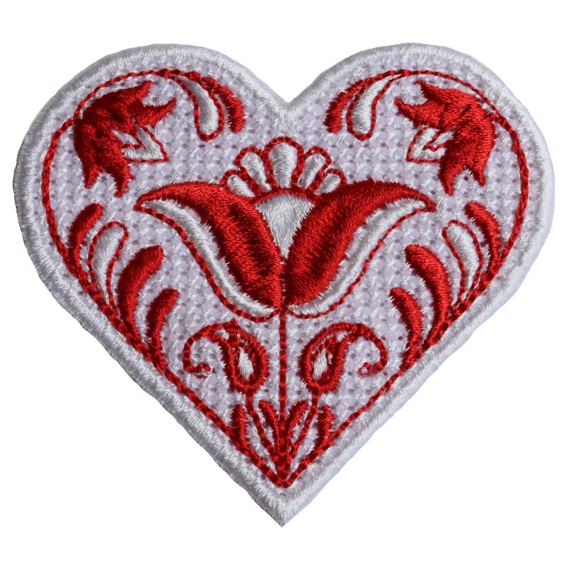 červená