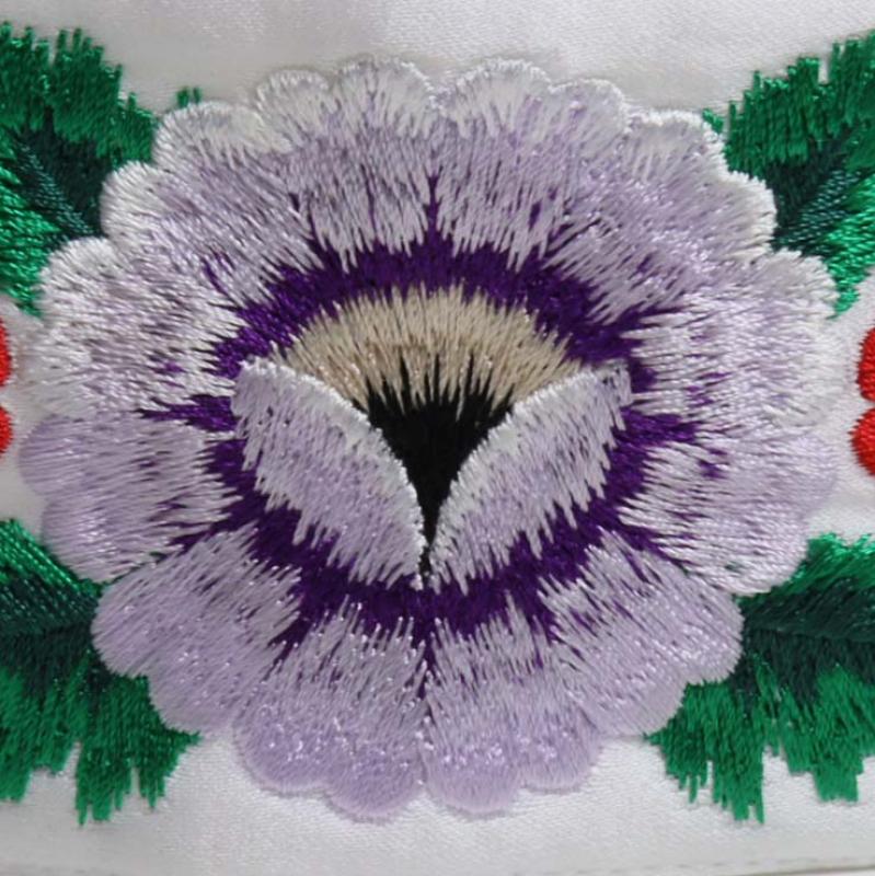 Vyšívaný folklórny opasok Vernársky kvet