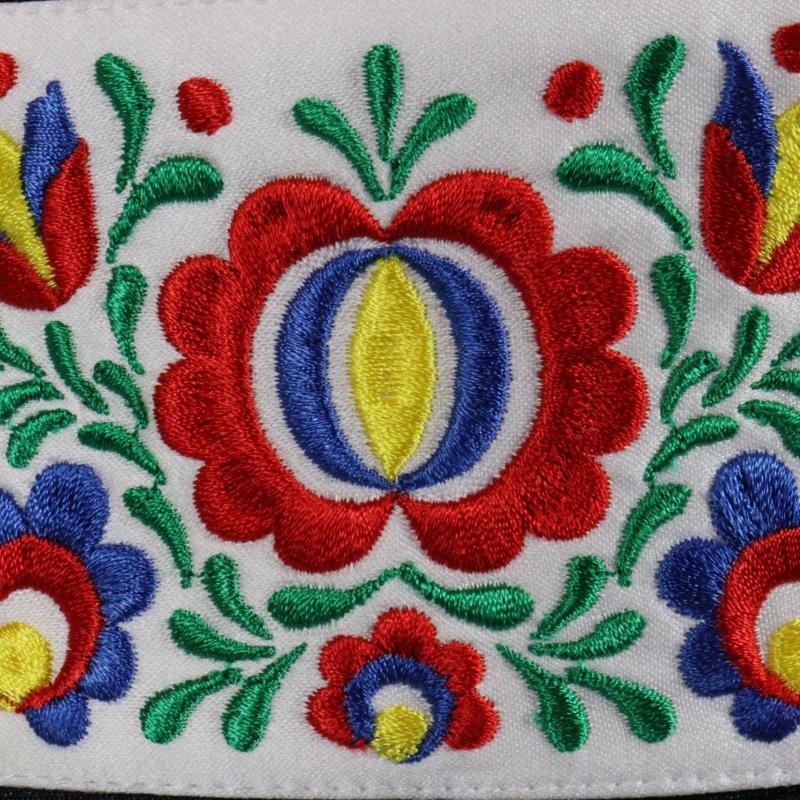 Folklórny vyšívaný opasok Ľuba 3