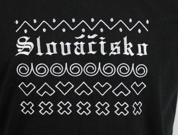 Pánske folklórne tričko Slováčisko
