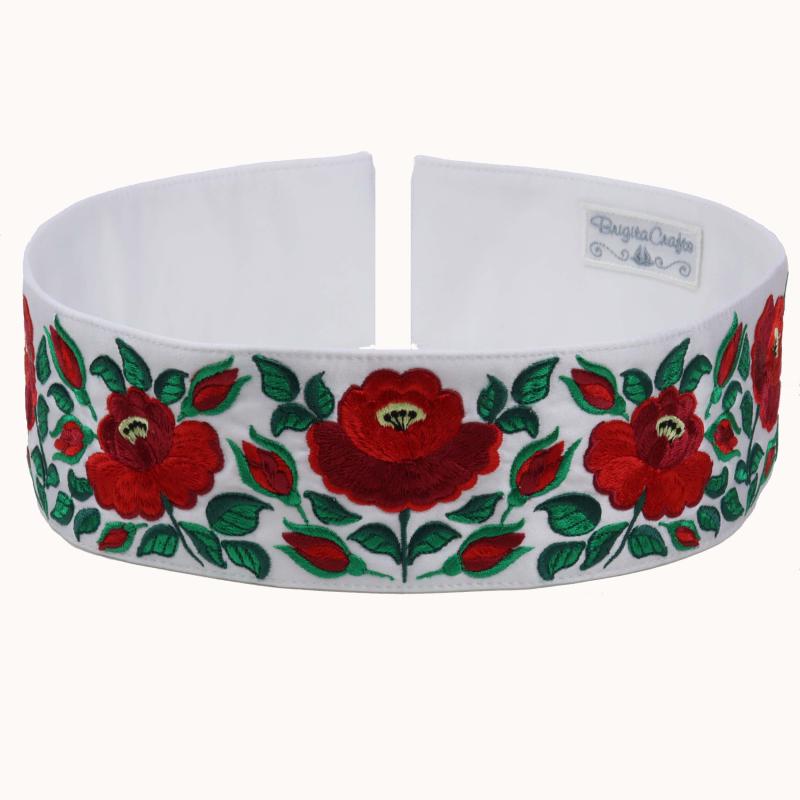 Vyšívaný folklórny opasok Maky 1