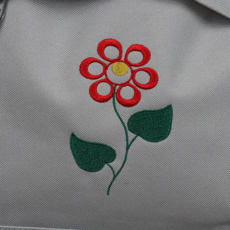 Fashion sivý batoh Kvietok 1