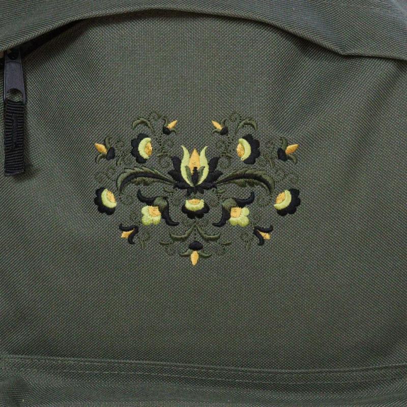 Fashion batoh Janka olivovo zelený 2