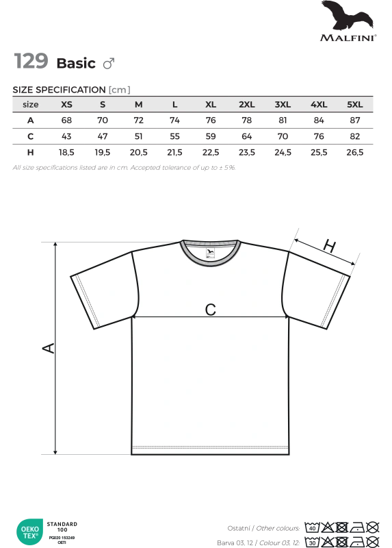 Pánske tričko BASIC 9