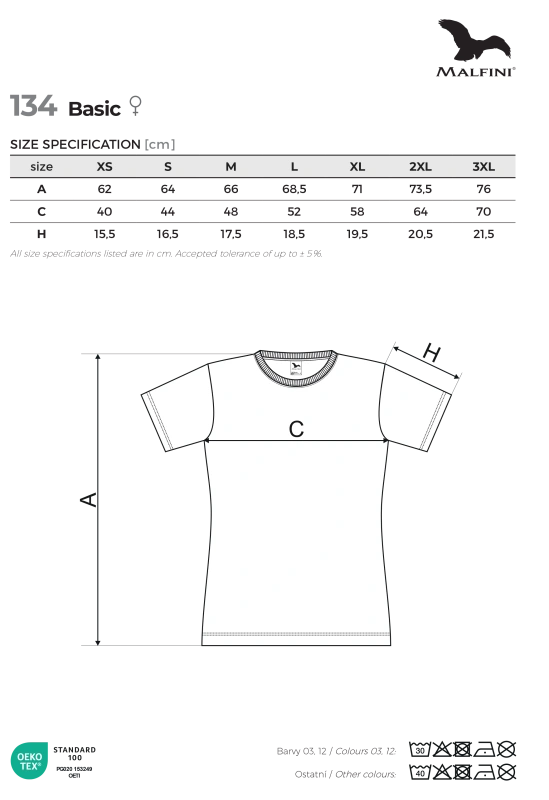 Dámske tričko BASIC 11